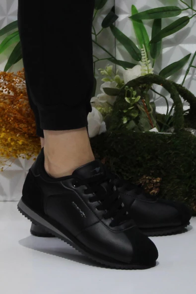 Fort Cheta Cortona Siyah Rahat Kadın Erkek Sneakers Spor Ayakkabı ürün görseli 1