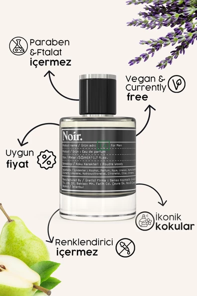 E4 Erkek EDP Parfüm 50 ML - Resim 3