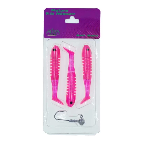 Albastar Natura Rib Minnow Maket Balık 90mm  14 ürün görseli 1
