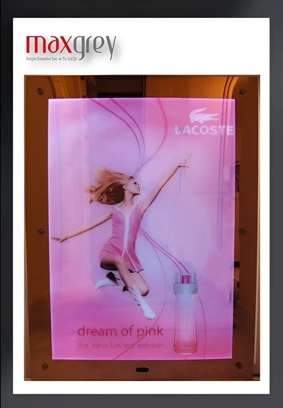 Aynalı Reklam Panosu - Slim ürün görseli 1