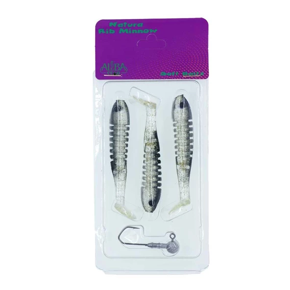 Albastar Natura Rib Minnow Maket Balık 90mm  06 ürün görseli 1