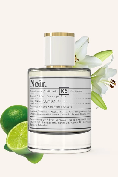 K6 Kadın EDP Parfüm 50 ML - Resim 2