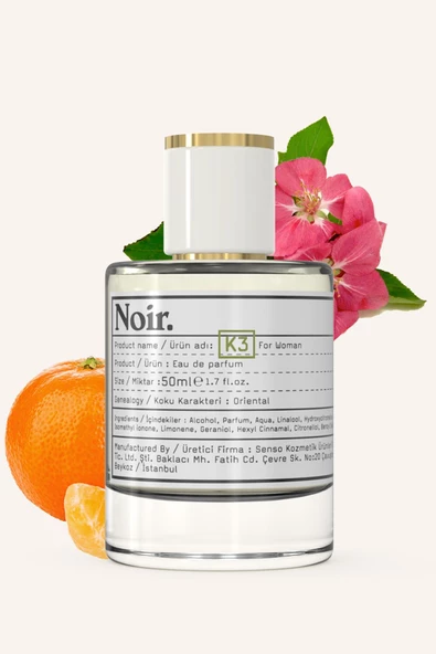 K3 Kadın EDP Parfüm 50 ML - Resim 2