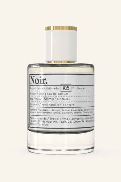 K6 Kadın EDP Parfüm 50 ML ürün görseli 1