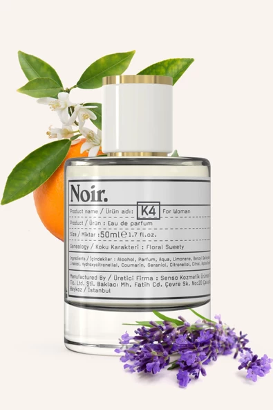 K4 Kadın EDP Parfüm 50 ML - Resim 2