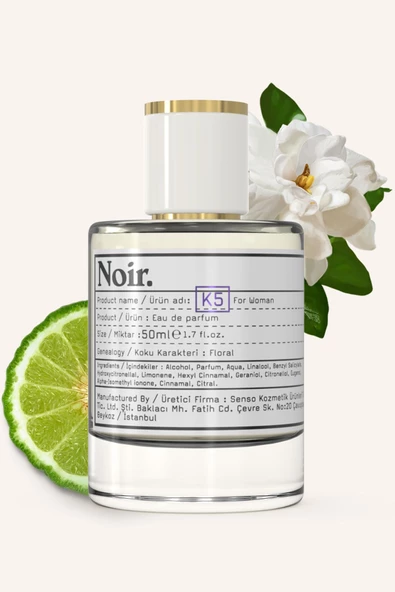 K5 Kadın EDP Parfüm 50 ML - Resim 2