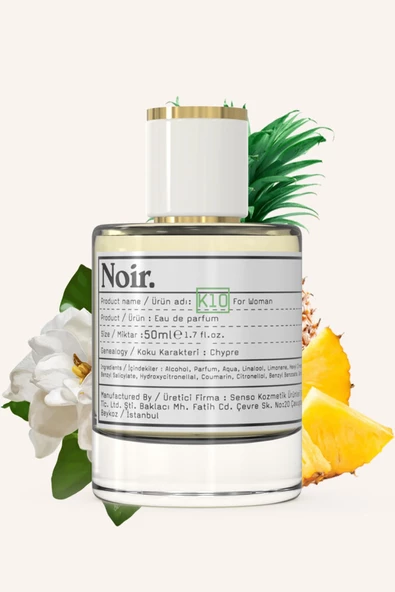 K10 Kadın EDP Parfüm 50 ML - Resim 2
