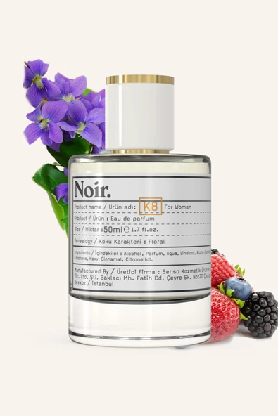 K8 Kadın EDP Parfüm 50 ML - Resim 2