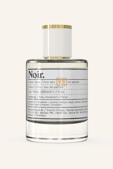 K8 Kadın EDP Parfüm 50 ML ürün görseli 1
