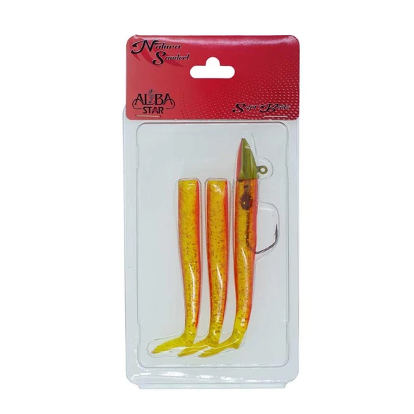 Albastar Natura Sandeel Maket Balık 90mm  08 ürün görseli 1