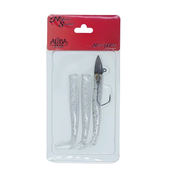 Albastar Natura Sandeel Maket Balık 90mm  07 ürün görseli 1