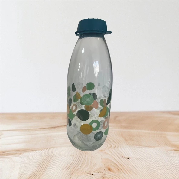 Selka Home 2'li 1000 ML Desenli Su Şişesi ürün görseli 1