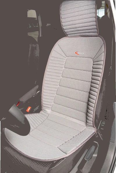 Tekli Oto Koltuk Minderi - Ergonomik Lüks Koltuk Minderi Gri (TEKLİ) ürün görseli 1