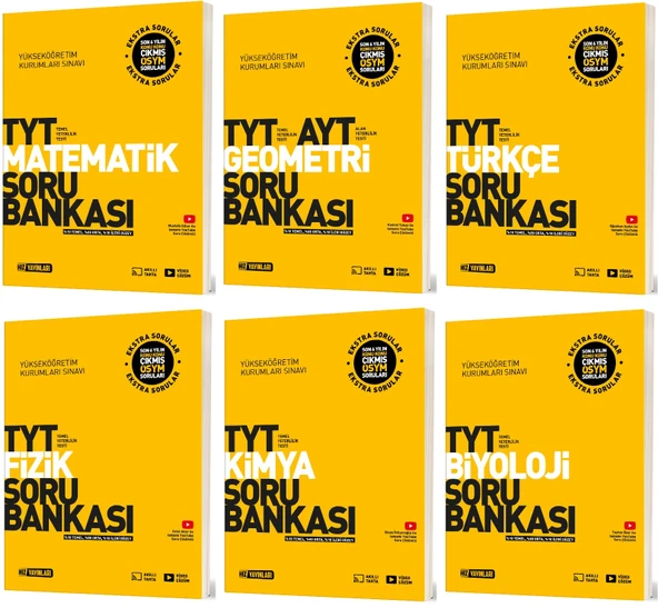 Hız 2025 Tyt Sayısal Soru Bankası Seti 6 Kitap ürün görseli 1