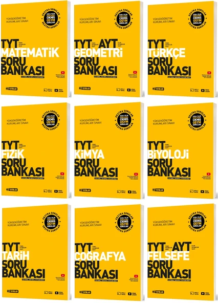 Hız 2025 Tyt Soru Bankası Seti Tam Set 9 Kitap ürün görseli 1