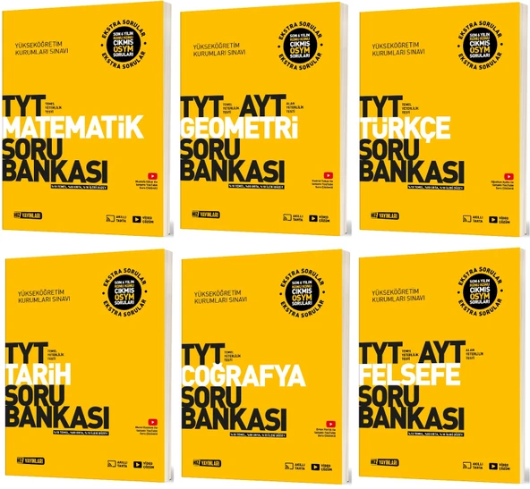 Hız 2025 Tyt Eşit Ağırlık Soru Bankası Seti 6 Kitap ürün görseli 1