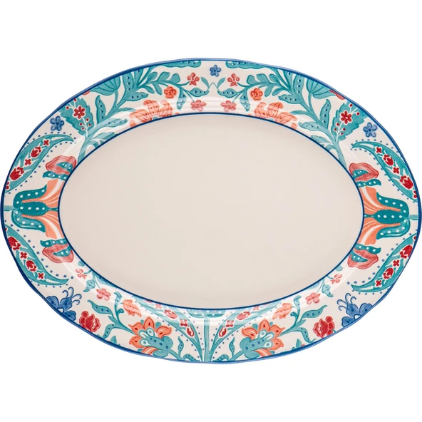 EMSAN HASBAHÇE KAYIK TABAK 35 CM - Resim 2