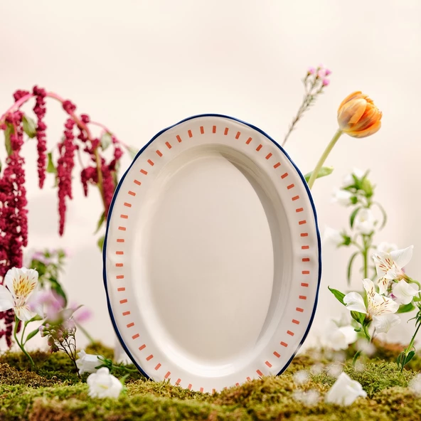EMSAN HASBAHÇE KAYIK TABAK 30 CM ürün görseli 1