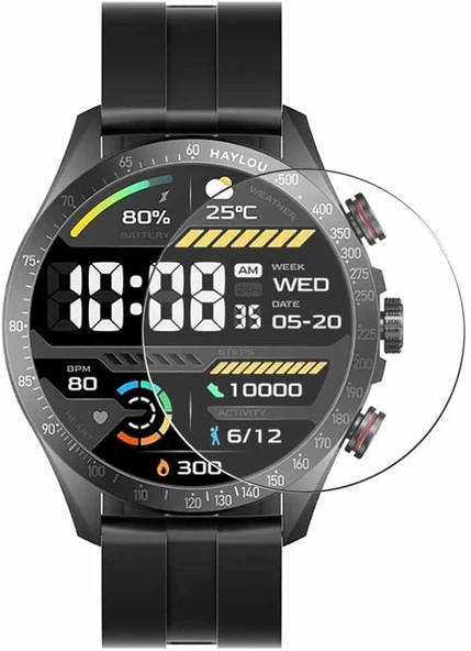 Haylou Solar Pro ile Uyumlu 9H Nano Ekran Koruyucu(2 Adet) ürün görseli 1