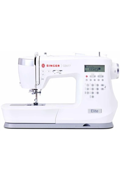 Singer Elite Ce677 Elektronik Dikiş Nakış Makinesi ürün görseli 1