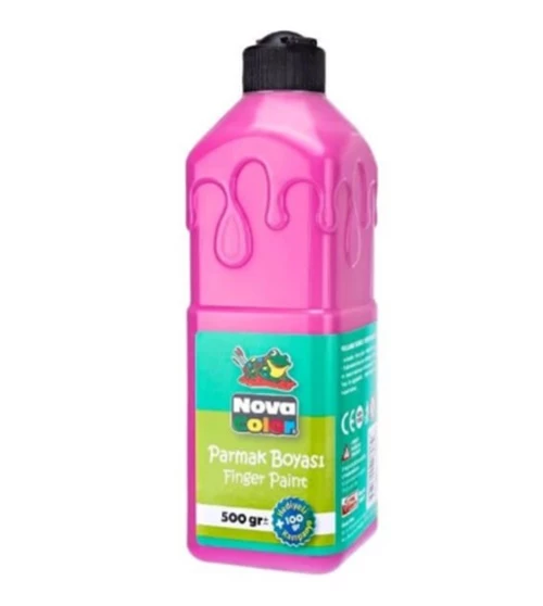 Nova Color Parmak Boyası 500Ml Pembe ürün görseli 1
