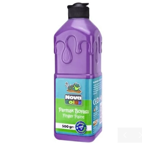 Nova Color Parmak Boyası 500Ml Mor ürün görseli 1