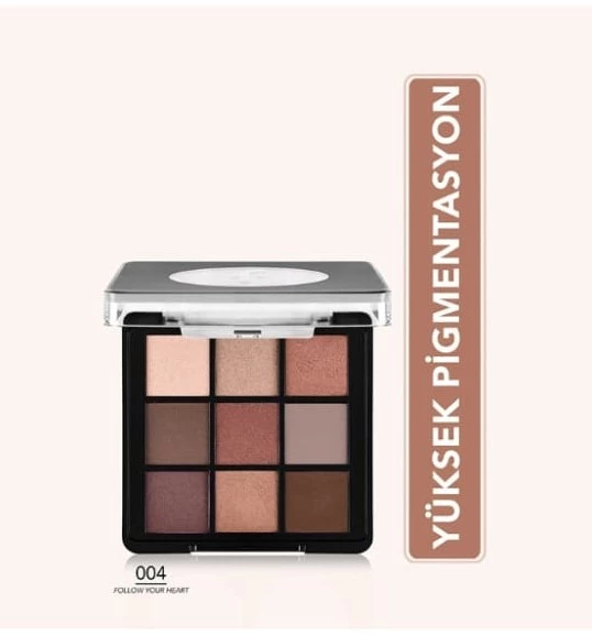 Flormar Exclusive Eyeshadow Palette 004 Follow Your Heart ürün görseli 1