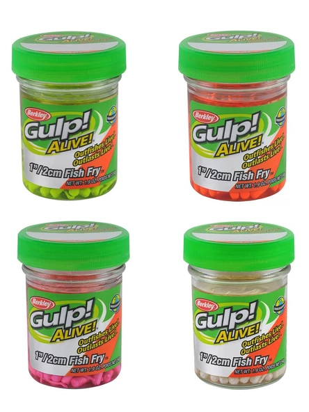 Berkley Gulp Alive Fish Fry 2cm LRF Silikon Yemi ürün görseli 1