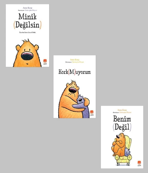 Anna Kang Minik Değilsin + Kork M uyorum + Benim Değil (3 Kitap) ürün görseli 1