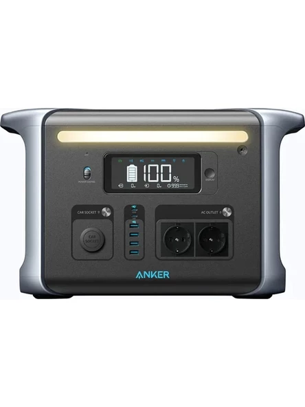 Anker PowerHouse 757 Taşınabilir Güç Kaynağı 1229Wh 1500W Ev Karavan ve Dış Mekan Kullanımı İçin LiFePO4 Pilli Jeneratör - A1770 (Anker Türkiye Garantili) ürün görseli 1