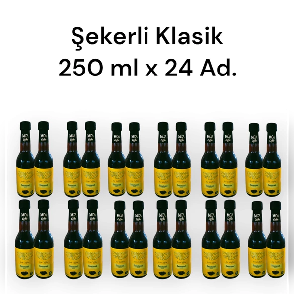 MCA Espresso Soğuk Kahve (ŞEKERLİ KLASİK) 250 ML x 24 adet ürün görseli 1