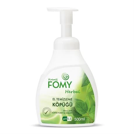 FOMY Herbal Köpük Sabun El Yüz Vücut 500 ml ürün görseli 1
