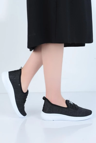 Ayakcenter 066 Psm Syh-Byz Bağsız Yazlık Kadın Sneaker Ayakkabı ürün görseli 1
