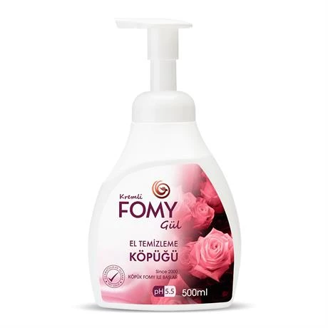 FOMY Gül Köpük Sabun El Yüz Vücut 500 ml ürün görseli 1