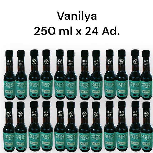 MCA Espresso Soğuk Kahve (VANİLYA) 250 ML x 24 adet ürün görseli 1
