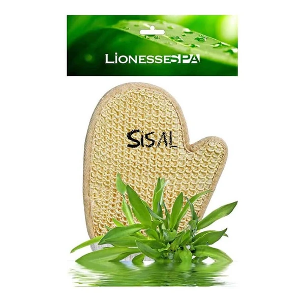 Lionesse Spa Masaj Etkili Doğal Banyo Eldiven Lifi (R-433) ürün görseli 1