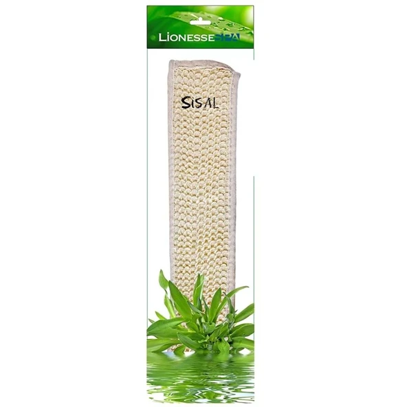Lionesse Spa Masaj Etkili Doğal Sisal Banyo Lifi (R-435) ürün görseli 1