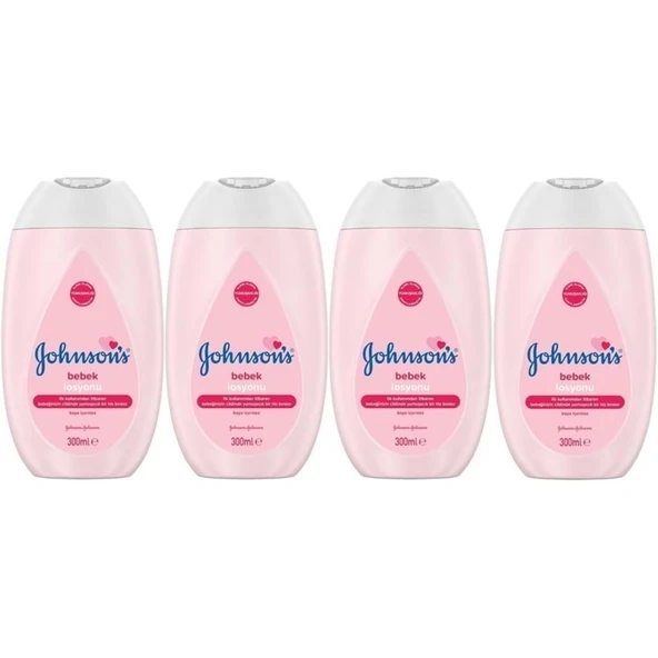Johnsons Baby Bebek Losyon 300ML (4 Lü Set) ürün görseli 1