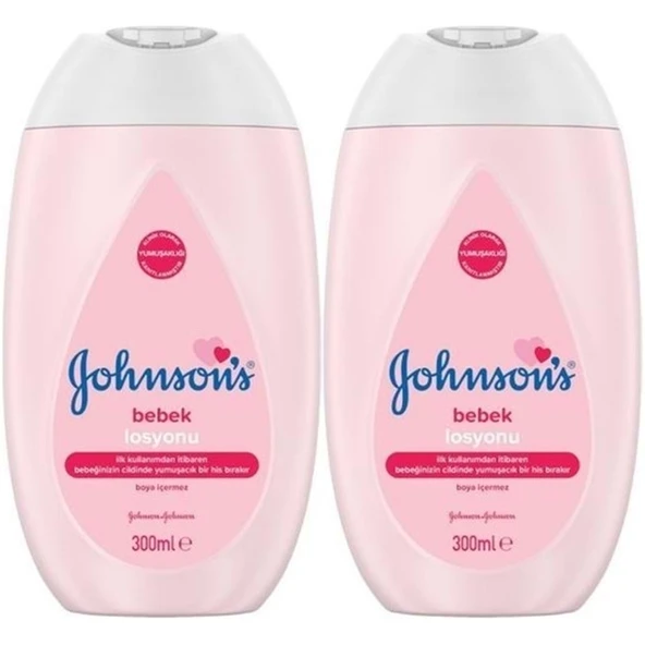 Johnsons Baby Bebek Losyon 300ML (2 Li Set) ürün görseli 1