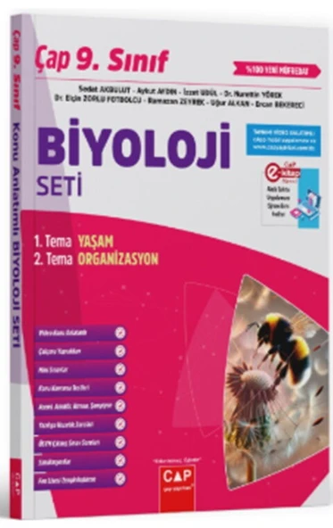 Çap Yayınları 9. Sınıf Biyoloji Seti - Resim 4
