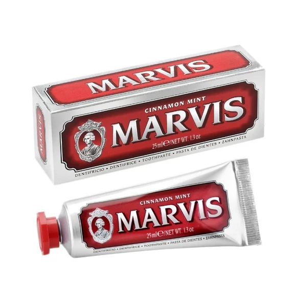 Marvis Cinnamon Mint Florürlü Diş Macunu 25 ml ürün görseli 1
