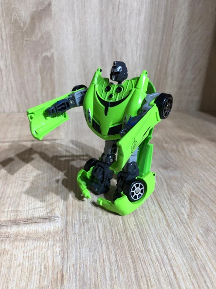 Transformers Metal Araçlar 12 cm Yeşil - Resim 3