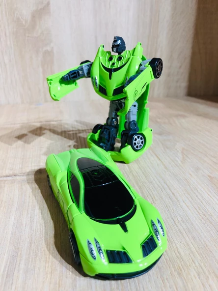 Transformers Metal Araçlar 12 cm Yeşil - Resim 2