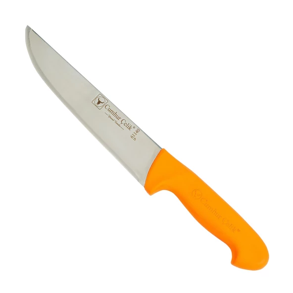 Sürmene Cumhur Çelik 61140 Kasap Kurban Bıçağı, 20 cm, Kaymaz Sap ürün görseli 1