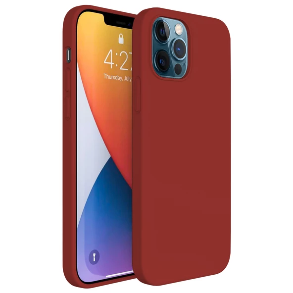 iPhone 12 Pro Max Kılıf FitCase PremiumS Silikon Arka Kapak - Resim 2