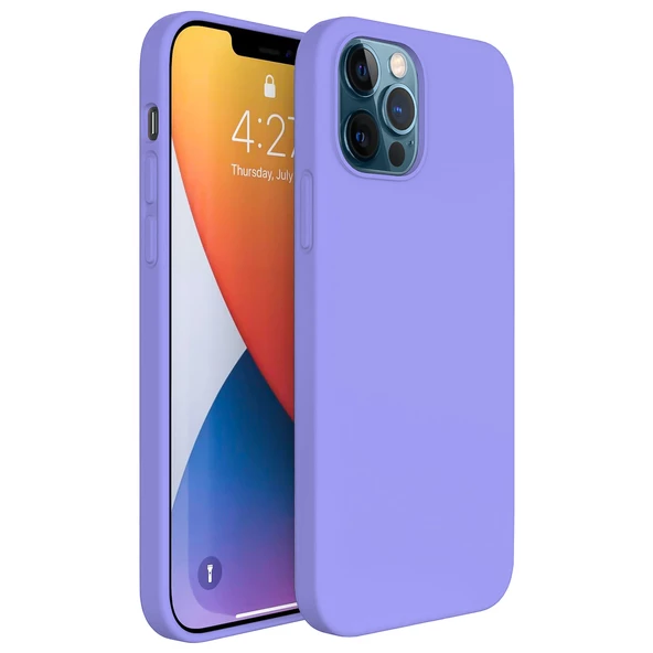 iPhone 12 Pro Max Kılıf FitCase PremiumS Silikon Arka Kapak - Resim 3
