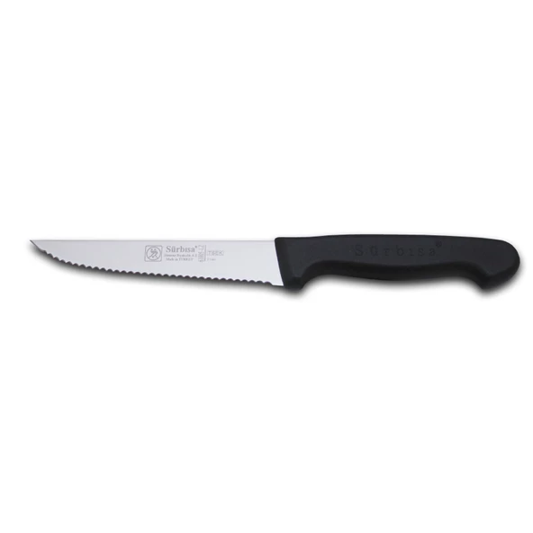 61005LZ - Lazerli Tırtıklı Sebze, Steak ve Biftek Bıçağı 12,5 cm ürün görseli 1