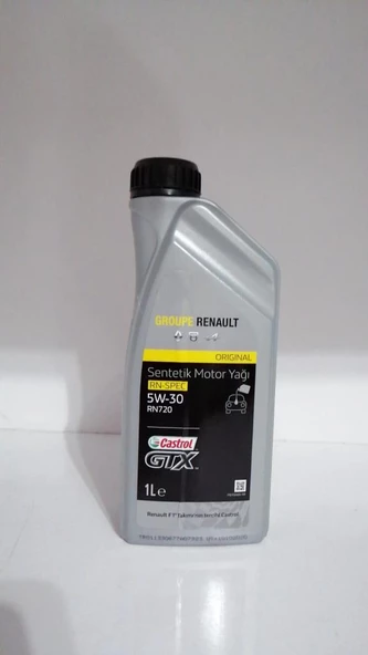 CASTROL GTX 5W-30 RN720 1LT MOTOR YAĞI RENAULT ürün görseli 1