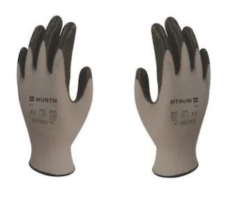 WÜRTH İŞ GÜVENLİĞİ ELDİVENİ NİTRİL SİYAH 10 NUMARA ( X-Large ) ürün görseli 1