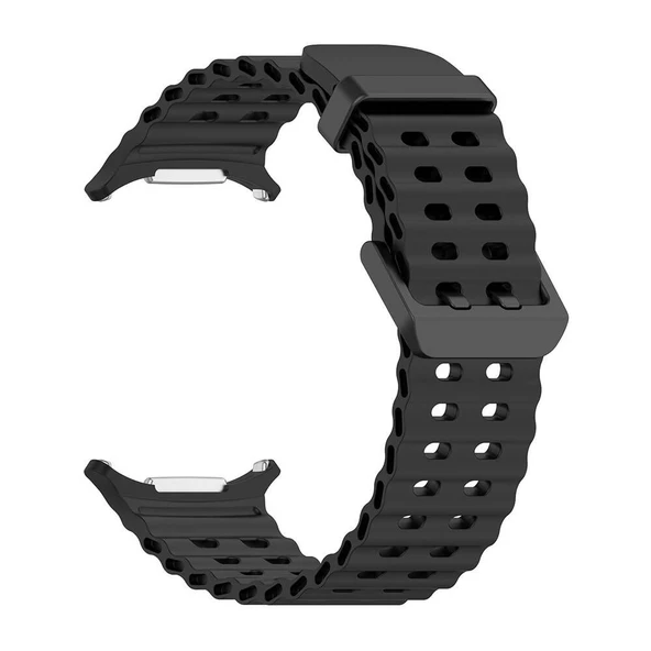 Gpack Samsung Galaxy Watch Ultra 47mm Kordon Tırtıklı Tasarım Silikon KRD118 ürün görseli 1